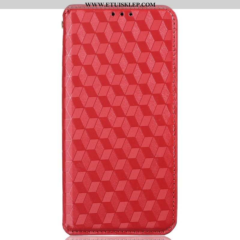 Etui Na Telefon do Honor 70 Etui Folio Kostki 3d